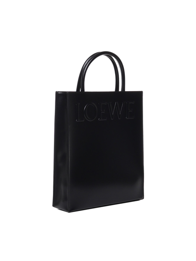 Loewe X Paulas Ibiza Standard A4 Bag In Black