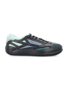 Reebok Multicolor Fabric And Rubber Future Club C Sneakers In Black Dusty Blue