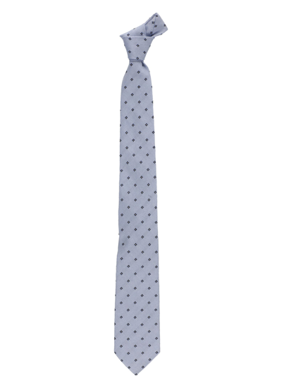 Church's Silk And Wool Tie In Light Blue