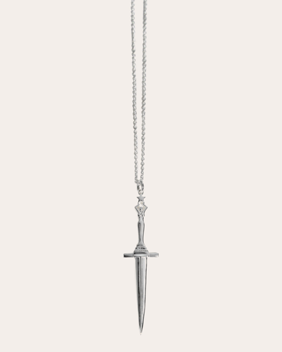 Pamela Love Women's Dagger Pendant Necklace In Silver