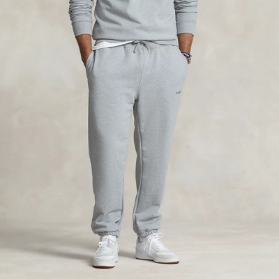 Polo Ralph Lauren Logo Fleece Sweatpant In Andover Heather