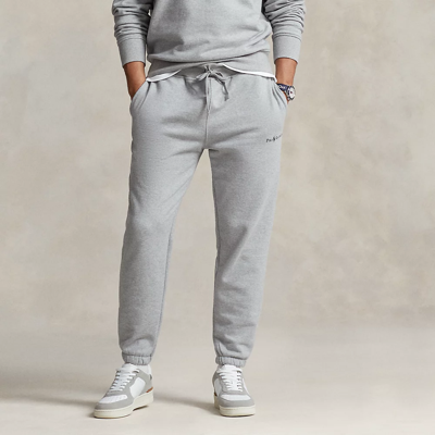 Ralph Lauren Relaxed Fit Logo Fleece Sweatpant In Andover Heather