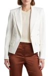 Veronica Beard Roya Dickey Jacket In Off White