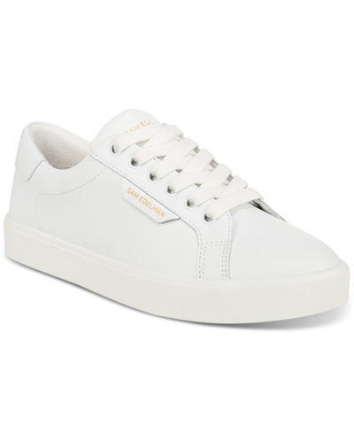 Sam Edelman Ethyl Trainer In Heritage White