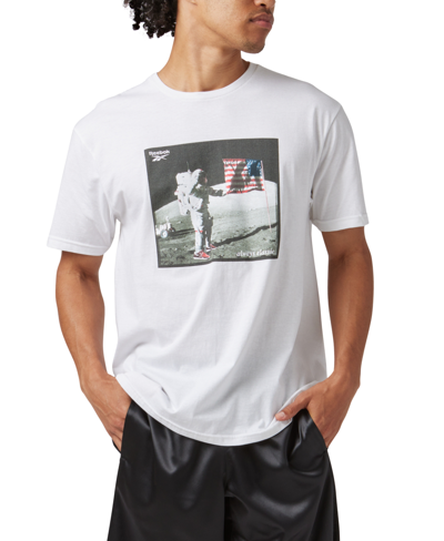 Reebok Men's Bb Cosmo Graphic T-shirt In White
