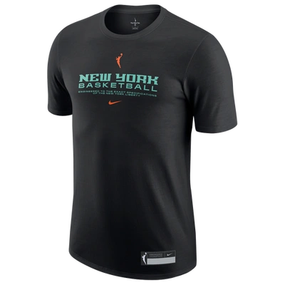 Nike Womens  Short Sleeve Rlgd T-shirt In Black