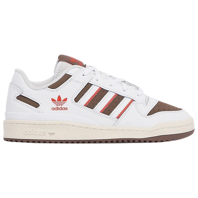 Adidas Originals Mens  Forum Low Cl In White/brown/red