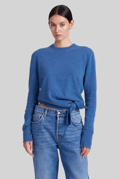 Altuzarra Nalini Cashmere Sweater In Denim Blue