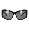 Ambush Daniel Oversized-frame Sunglasses In Black