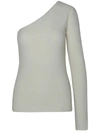 LISA YANG FORREST SWEATER IN WHITE CASHMERE