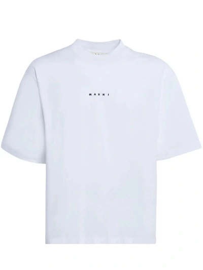 Marni T-shirt Clothing In White