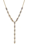 Nadri Cluster Y-necklace In Gold