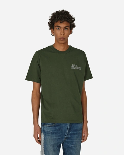 Museum Of Peace And Quiet Art Of Balance T-shirt Forest In Green