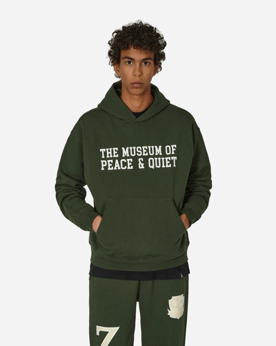 MUSEUM OF PEACE AND QUIET CAMPUS HOODIE FOREST