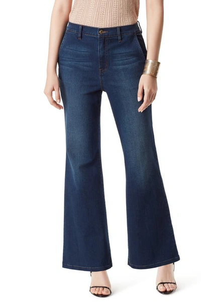 Sam Edelman Bay High Waist Flare Jeans In Nova