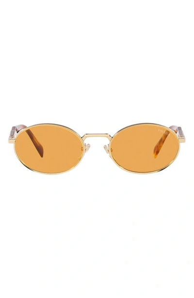 PRADA PRADA 55MM OVAL SUNGLASSES