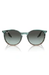 Ray Ban Ray-ban 51mm Gradient Phantos Sunglasses In Blue