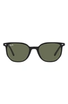 Ray Ban Elliot 54mm Gradient Square Sunglasses In Black