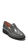 Cole Haan Women's Geneva Slip On Penny Loafer Flats In Pavement