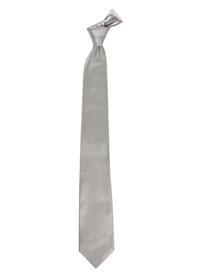 Church's Silk Tie In Grey