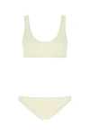 Lido Ivory Stretch Lycra Trentuno Bikini In White