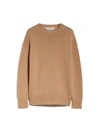 Max Mara Irlanda Oversized Wool And Cashmere Sweater In Camel