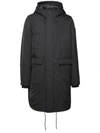 Moose Knuckles Garson Twill Combat Anorak In Black
