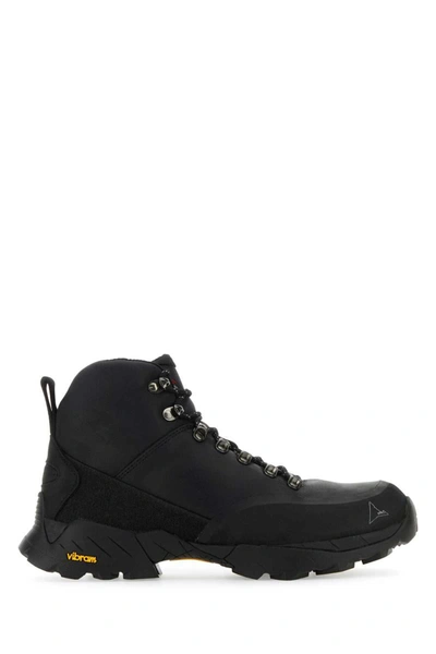 Roa Andreas Lace-up Hiking Boots In Black