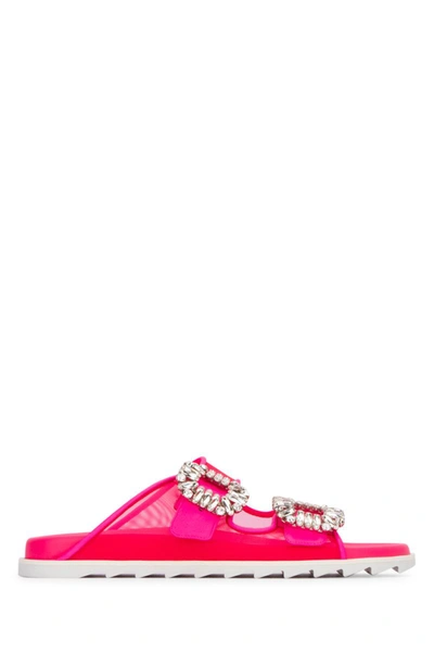 Roger Vivier Slippers In Pink