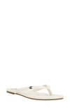 Calvin Klein Women's Crude Casual Slide-on Flat Sandals In Cream