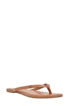 Calvin Klein Women's Crude Slide On Casual Flat Sandals In Dark Natural
