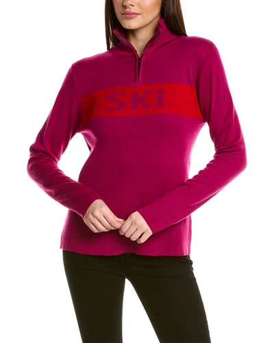 Skea Reed Ski Wool-blend Sweater In Purple