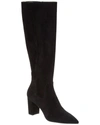 STUART WEITZMAN RENEGADE ZIP 75 SUEDE KNEE-HIGH BOOT