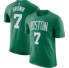 Nike Men's  Jaylen Brown Kelly Green Boston Celtics Icon 2022/23 Name And Number Performance T-shirt In Kelly Green