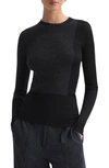 REISS JUDE CREWNECK WOOL & SILK SWEATER