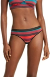 Meundies Bikini In Bright Stripes