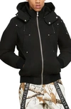 Moose Knuckles Core Classic Biencourt Bomber In Black