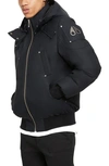 Moose Knuckles Original Ballistics Bomber Down Jacket In Navy