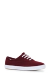 Keds Champion Sneaker In Burgundy