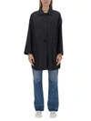 Aspesi Padded Parka Coat In Black
