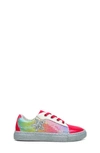Yosi Samra Kids' Miss Harper Sneaker In Pink Sequin