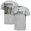 Flogrown Heather Gray Ucf Knights Inaugural Big 12 Schedule T-shirt In Heather Gray