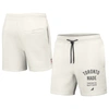 Staple Nba X  Cream Memphis Grizzlies Heavyweight Fleece Shorts In Cream