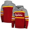 MITCHELL & NESS MITCHELL & NESS MAROON MINNESOTA GOLDEN GOPHERS HEAD COACH PULLOVER HOODIE