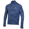 UNDER ARMOUR UNDER ARMOUR  BLUE 2024 PRESIDENTS CUP 3.0 BANDIT CAMO QUARTER-ZIP PULLOVER TOP