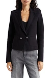 L Agence Sofia Knit Blazer In Multi