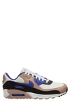 Nike Air Max 90 Gore-tex Sneakers In Hem And Black-brown In Summit White/lapis/hemp/black