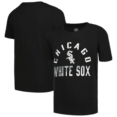 OUTERSTUFF YOUTH BLACK CHICAGO WHITE SOX HALFTIME T-SHIRT