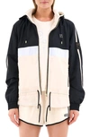 P.E NATION MAN DOWN WATER RESISTANT HOODED JACKET