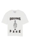 THE RAD BLACK OCEANS ON FIRE GRAPHIC T-SHIRT